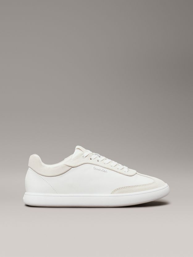 Leather Low Profile Trainers