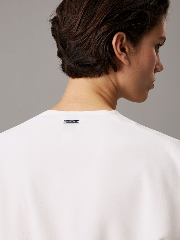 Georgette Zip Blouse