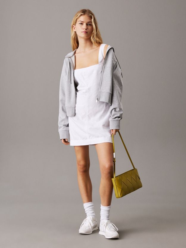 Soft Cotton Linen Mini Dress