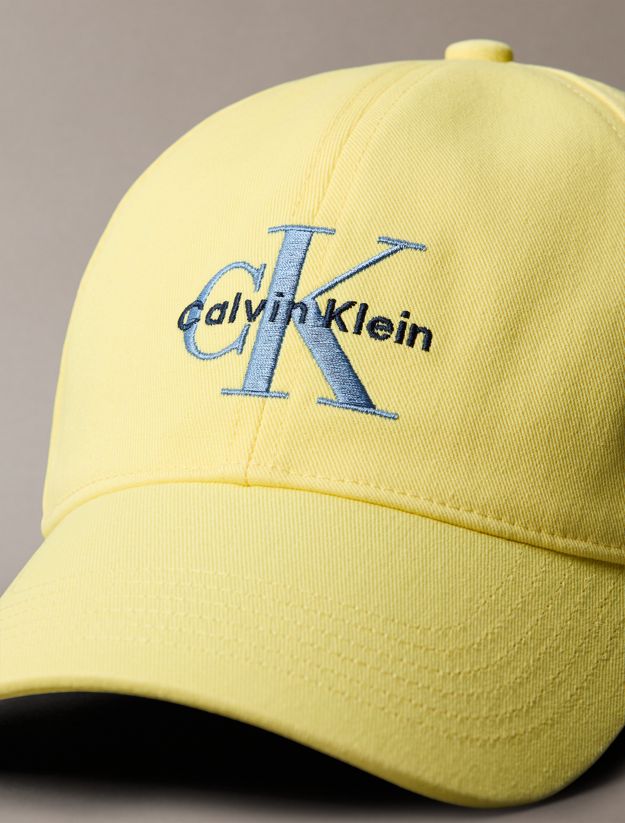 Embroidered Monogram Logo Baseball Cap