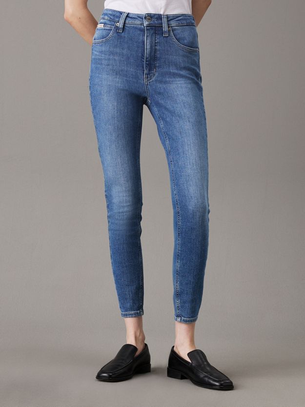 High Rise Super Skinny Ankle Jeans