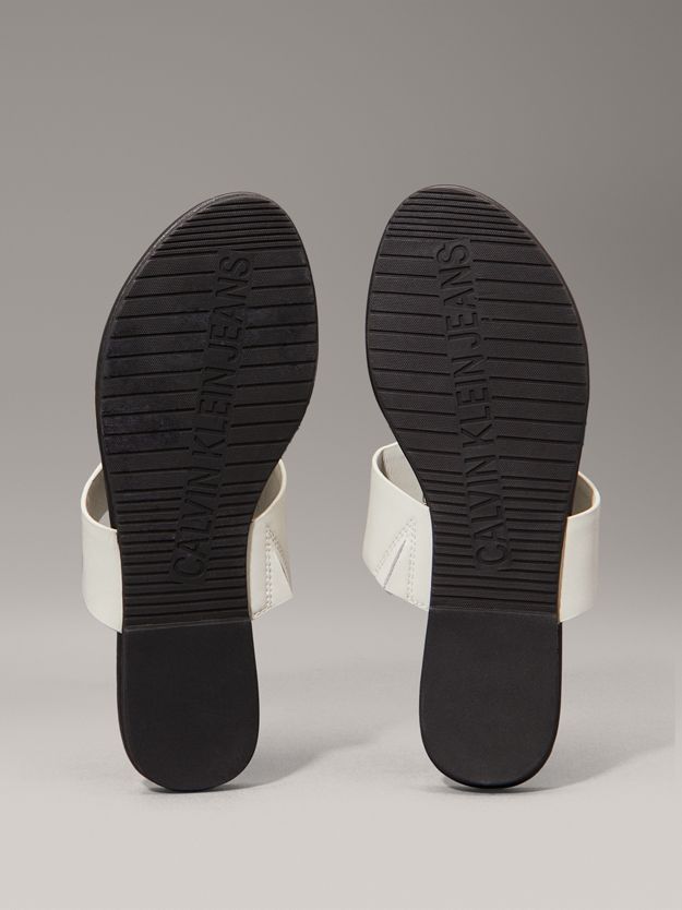 Faux Leather Sandals