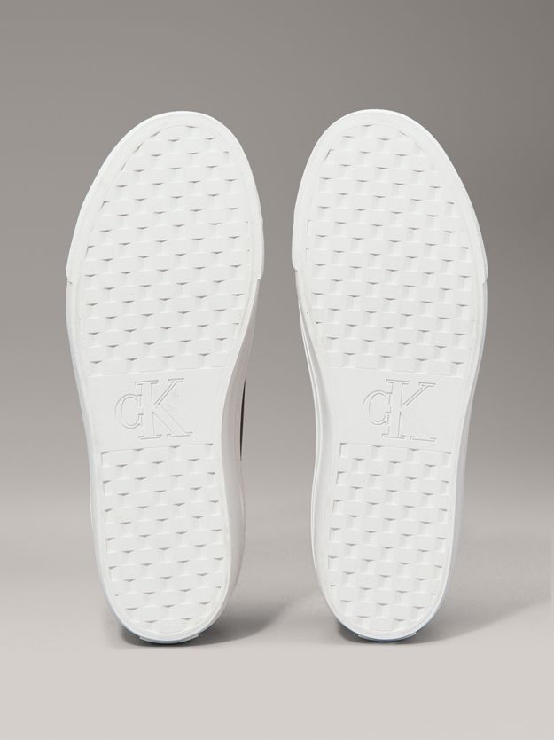 Leather Platform Trainers