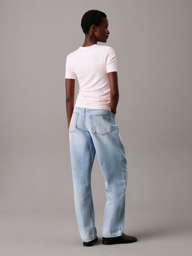 Slim Ribbed Modal T-shirt