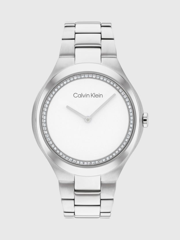 Crystal Bezel Bracelet Watch