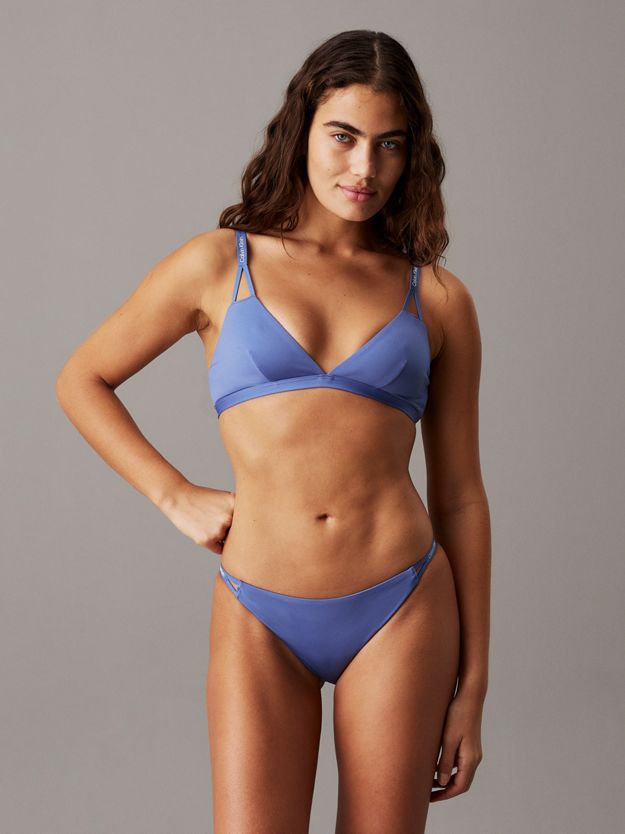 Triangle Bikini Top - CK Split Elastic