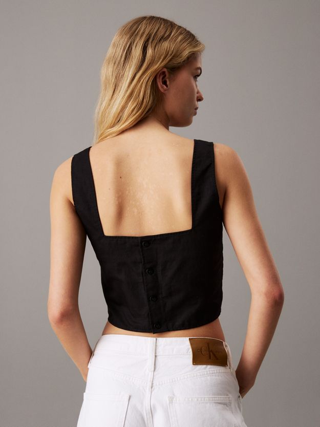 Soft Cotton Linen Twill Top