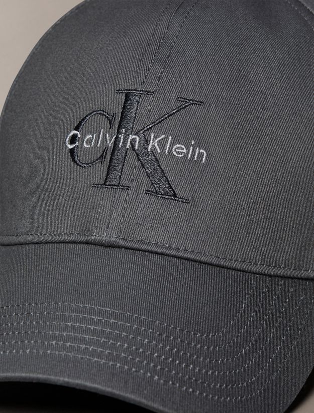 Embroidered Monogram Logo Baseball Cap