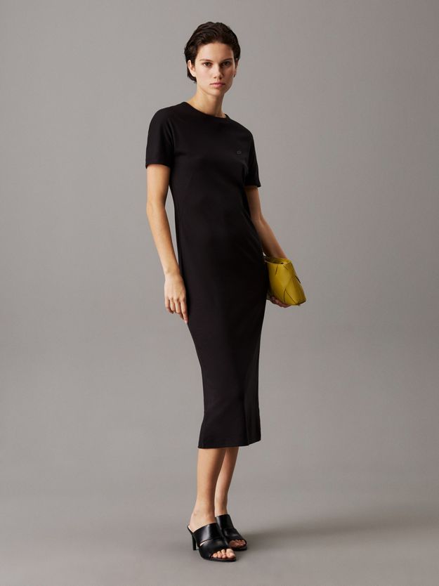 Slim Midi T-shirt Dress