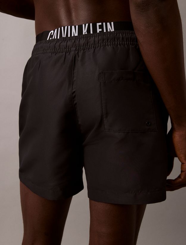 Double Waistband Swim Shorts - Intense Power