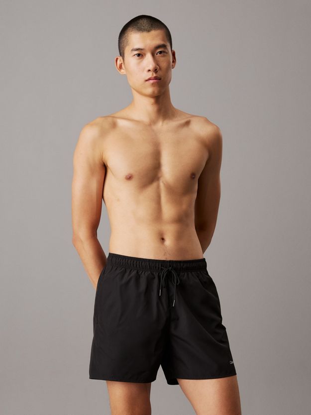 2 Pack Medium Drawstring Swim Shorts