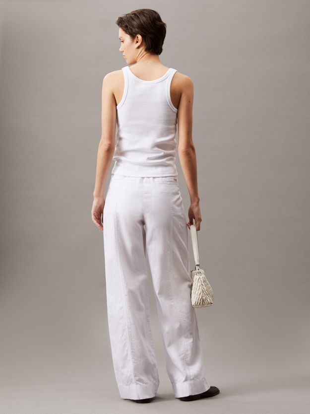 Soft Cotton Linen Trousers