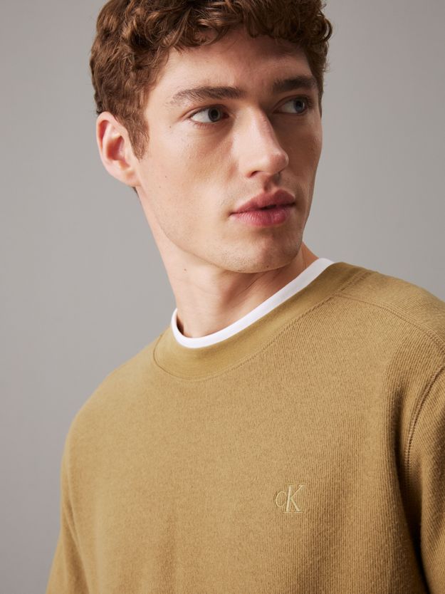 Brushed Rib Long Sleeve T-shirt