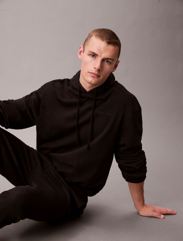 Cotton Terry Blend Lounge Hoodie