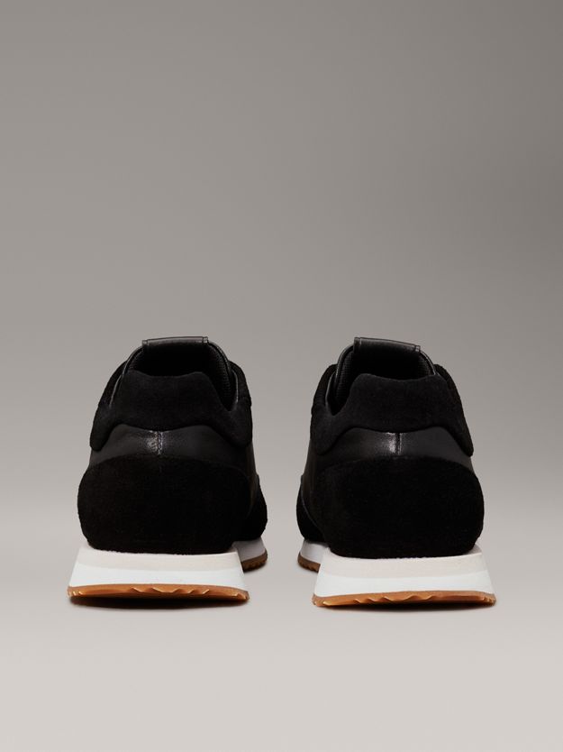 Leather Low Profile Trainers