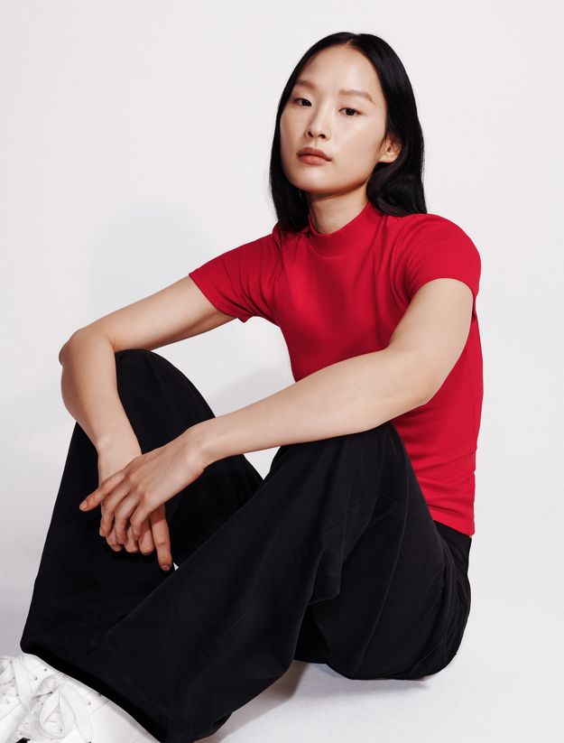 Wide Leg Cargo Trousers