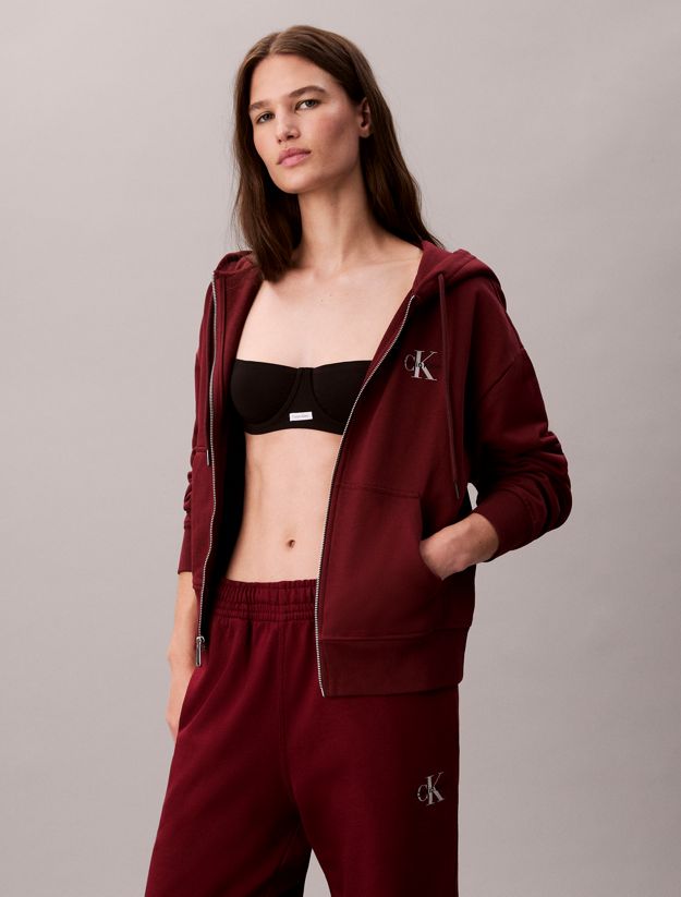 Cotton Terry Monogram Joggers