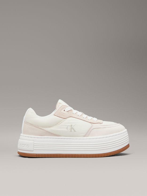Suede Platform Trainers