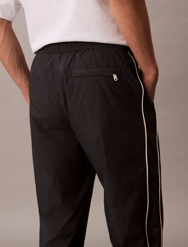 Relaxed Nylon Track Pants