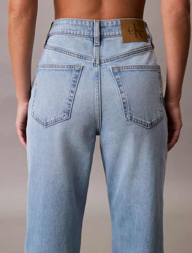 High Rise Straight Jeans