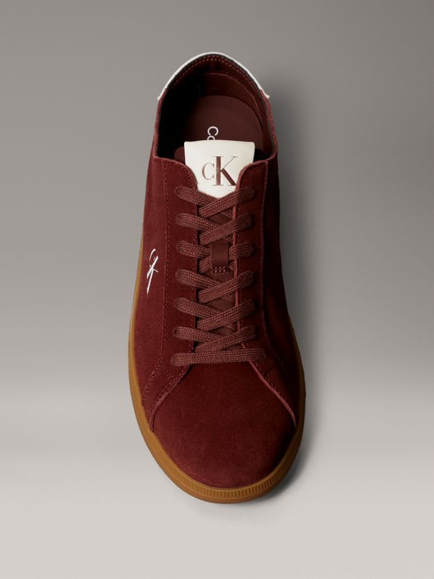 Suede Low Profile Trainers