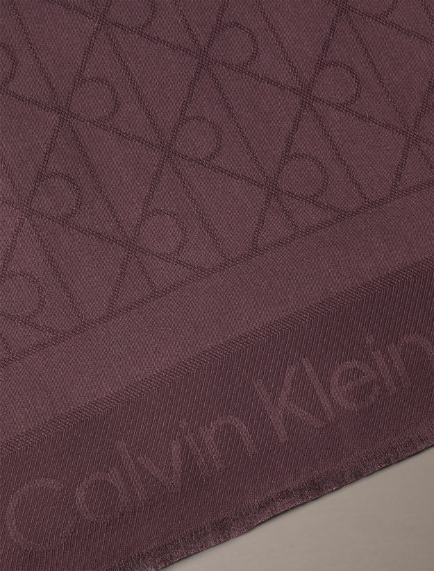 Soft Tonal Logo Scarf