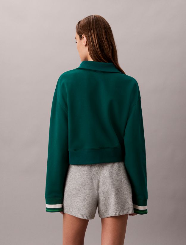 French Terry 1/4 Zip Sweatshirt