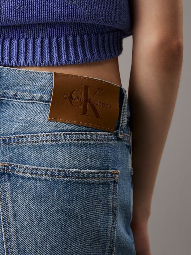 High Rise Straight Jeans