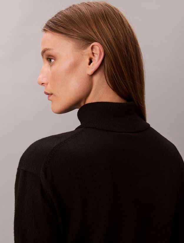 Merino Roll Neck Jumper