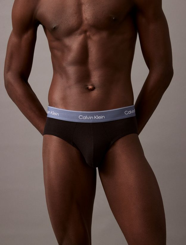 5 Pack Hip Briefs - Icon Cotton Stretch