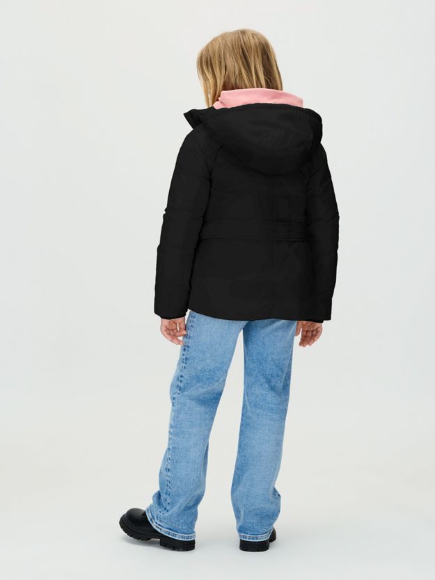 Structured Nylon Belted Jacket