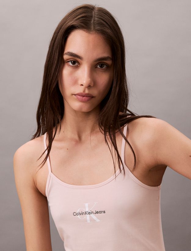 Slim Monogram Cami Dress