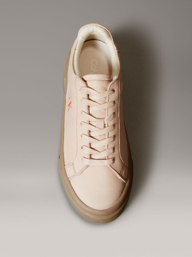 Leather Warm Winter Platform Trainers