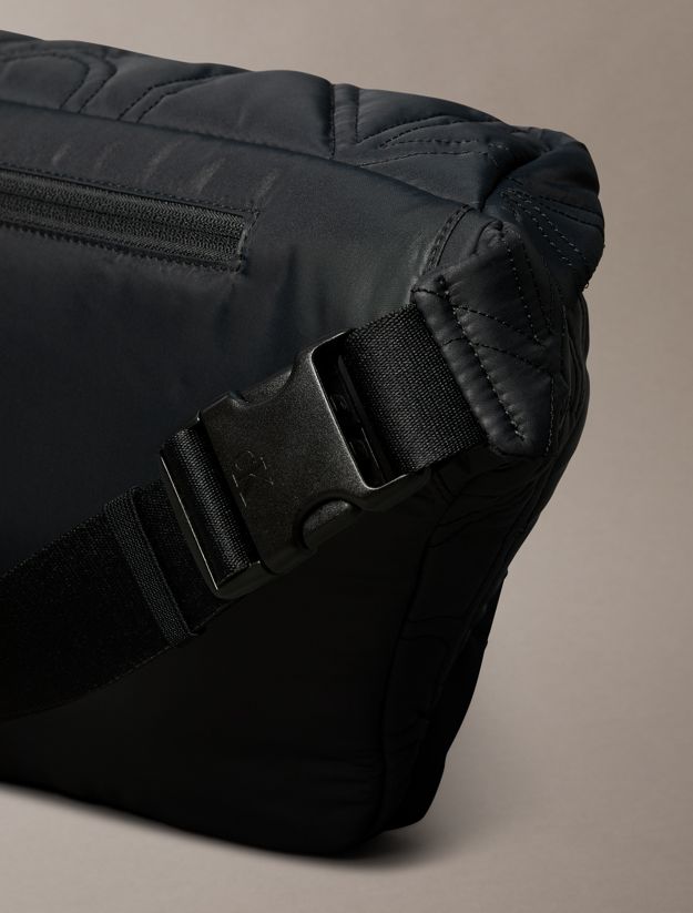 Puffer Monogram Logo Sling Bag