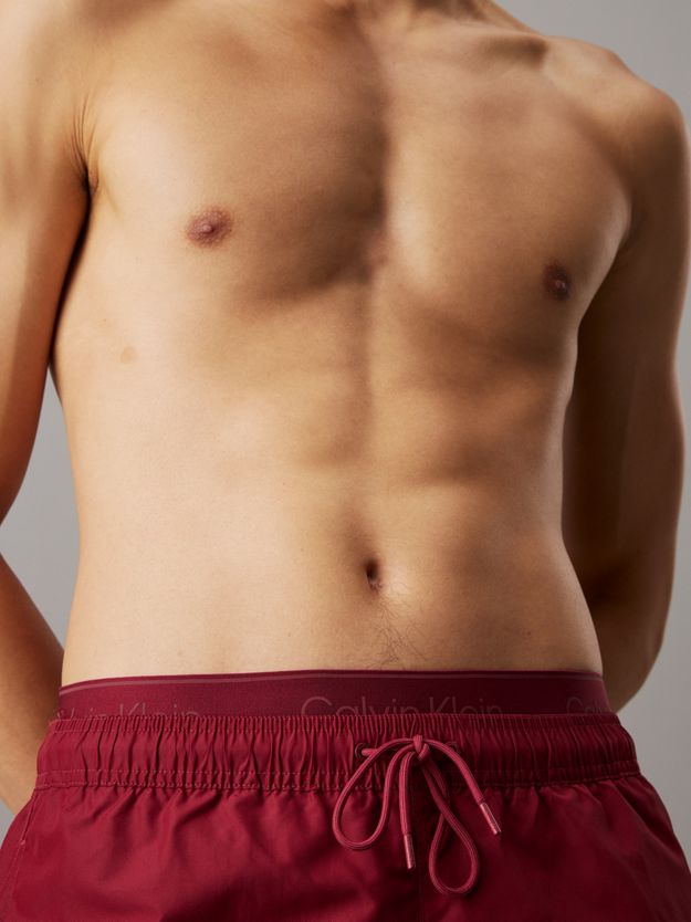 Double Waistband Swim Shorts - CK Meta Legacy