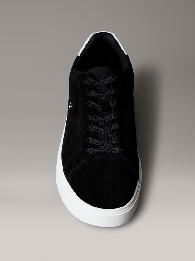 Suede Leather Flexible Sole Trainers