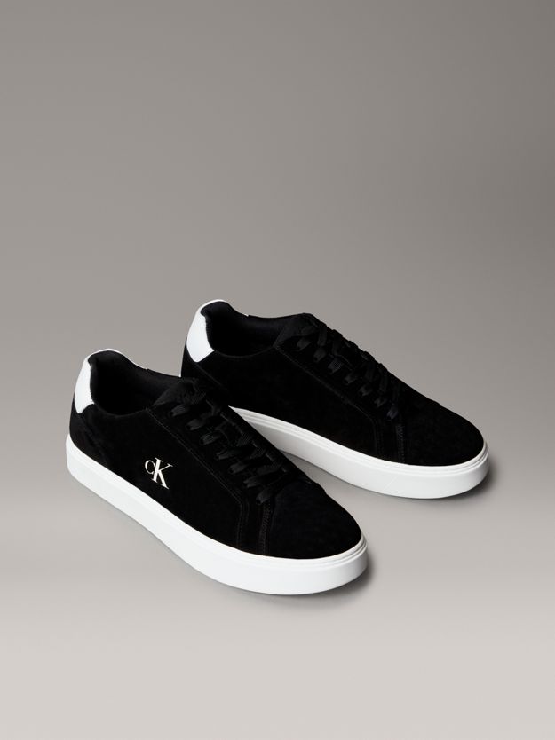 Suede Leather Flexible Sole Trainers