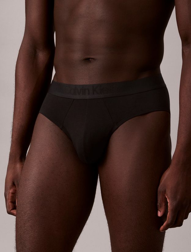 3 Pack Hip Briefs - CK Black