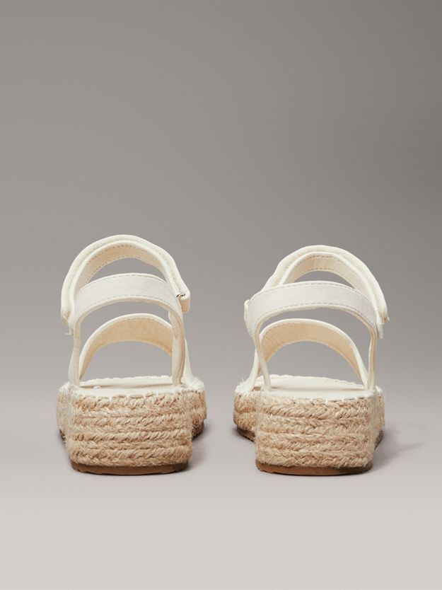 Kids Espadrille Wedge Sandals