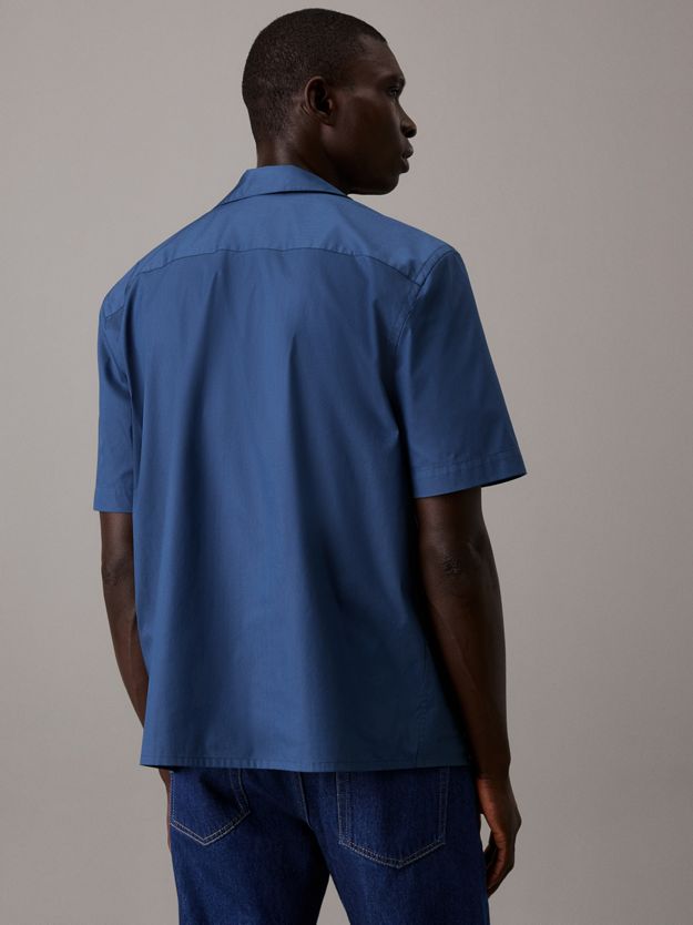 Cuban Collar Short Sleeve Shirt