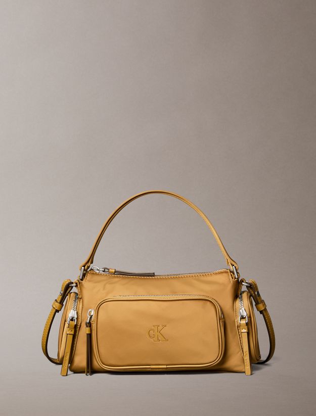 Soft Satin Nylon Shoulder Bag