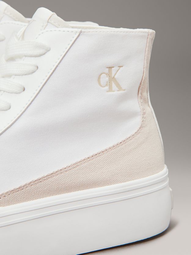 Canvas Platform High-Top Trainers