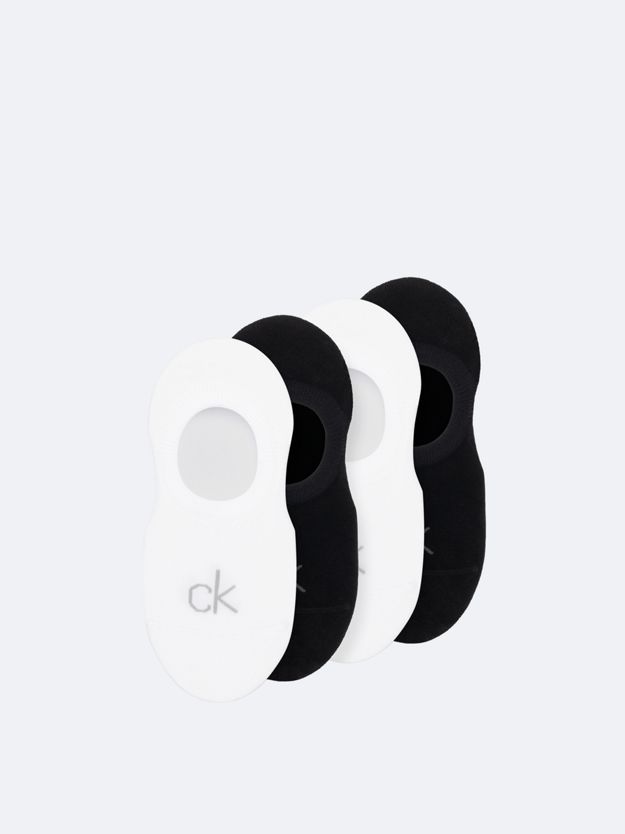 4 Pack Soft Combed Cotton Invisible Socks