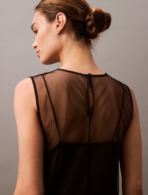 Embroidered Mini Dress