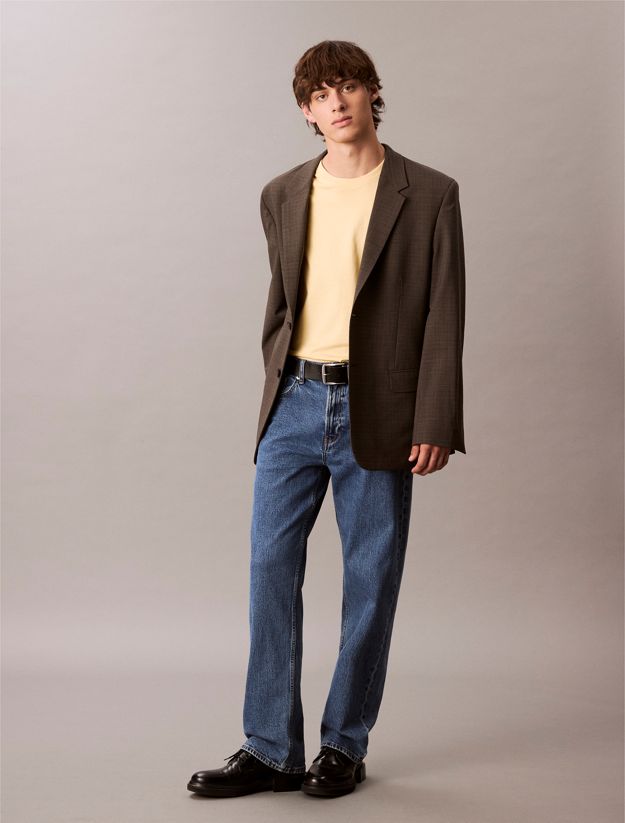 Embroidered Monogram Logo Relaxed T-Shirt