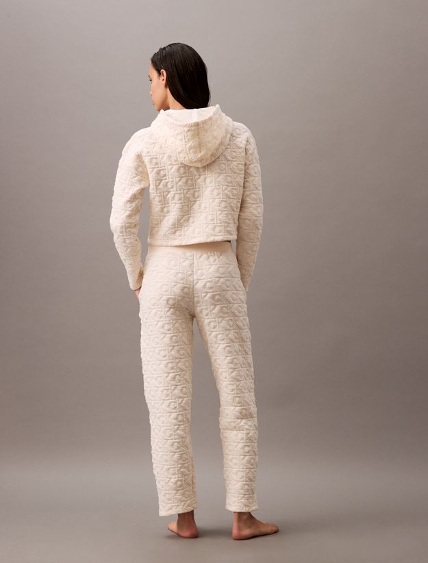 Logo Quilted Lounge Joggers