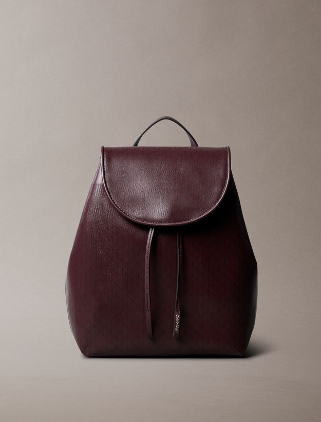 Allover Monogram Logo Backpack