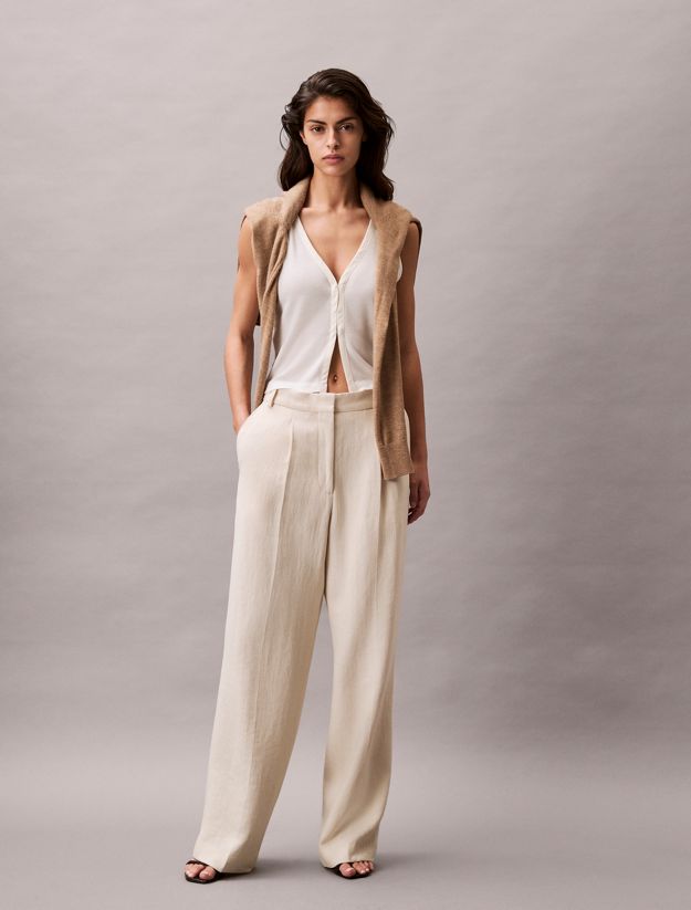 Soft Knit Hook and Eye Vest