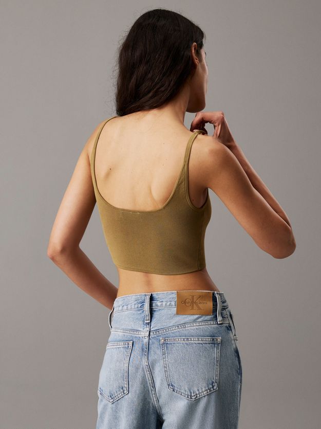 Stretch Knit Bralette Top