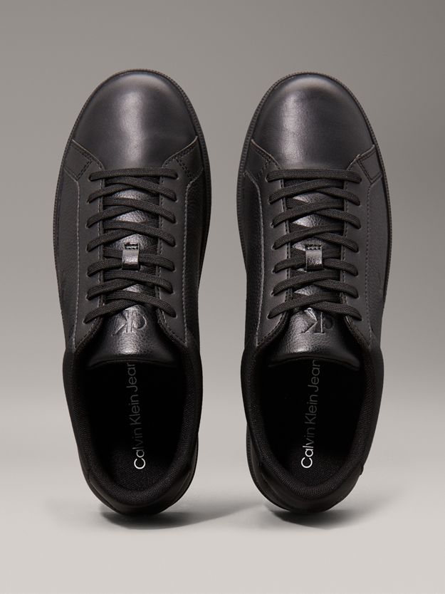 Leather Low Profile Trainers